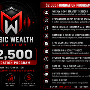 Music Wealth Academy Foundation Program