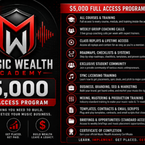 Music Wealth Academy Full Access Program