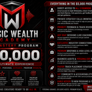 Music Wealth Academy VIP Mastery Program