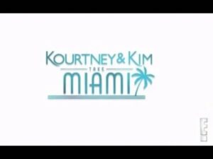 Kourtney And Kim Miami